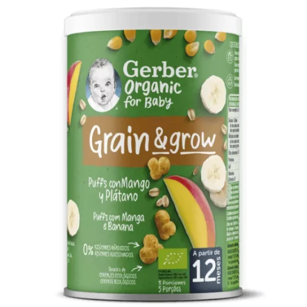 7495986- Gerber Organic Grain&Grow Manga e Banana 12M 35g.webp